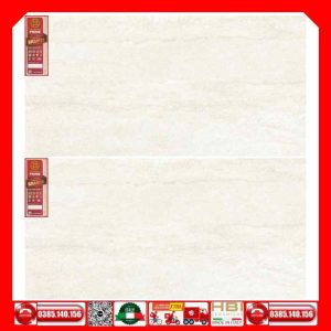 Gach 45x90 Prime 26007 vân Travertino vàng kem