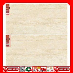 Gach 45x90 Prime 26008 vân Travertino vàng be