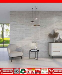 Gach 45x90 Prime 26009 vân Travertino xam