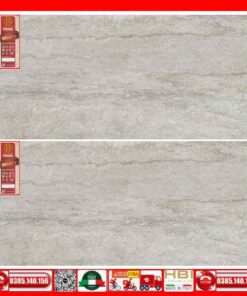 Gach 45x90 Prime 26009 vân Travertino xam