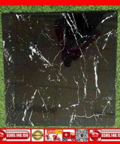 Gạch 60x60 Đá Đen Chớp Trắng Ốp Cột VIN6666