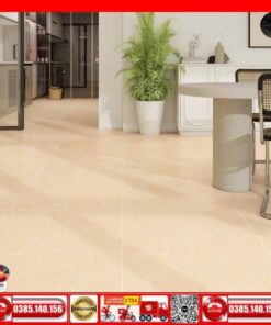 Gạch 60x60 Prime 39609 màu vàng kem