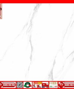 Gach 60x60 Prime 09403 trắng xám khói