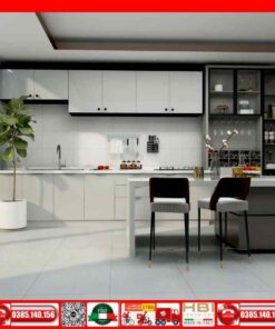 Gach 60x60 Prime 29E05 vân Travertina Xám