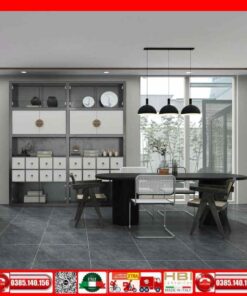 Gach 60x60 Prime 29E08 vân Travertina Xám