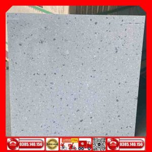 Gạch 60x60 Á Mỹ 3607A Terrazzo xám bóng