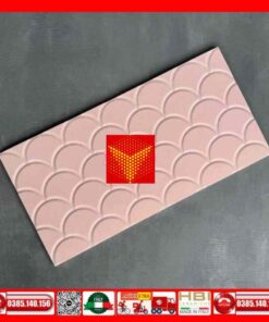 Gạch 30x60 vảy cá 39340 hồng trang trí