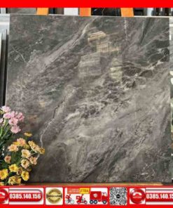 Gạch 60x60 Á Mỹ 5635A1 xám bóng