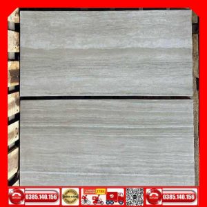 Gạch 30x60 Travertina VING6602 xám đậm