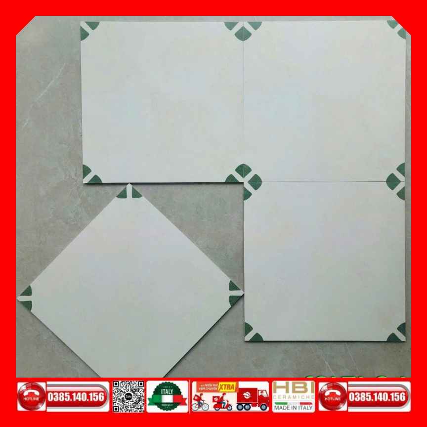 Gạch bông 40x40 Cổ Điển FG4218J - Vinceramic