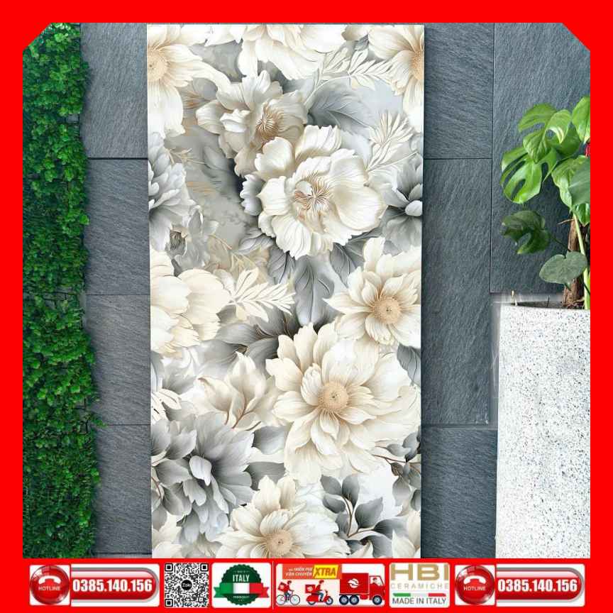 Gạch 60x120 India Bông Hoa VIN612005