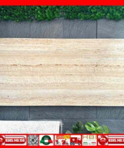 Gạch 60x120 India Travertino Classico vàng kem VIN612008 Matt