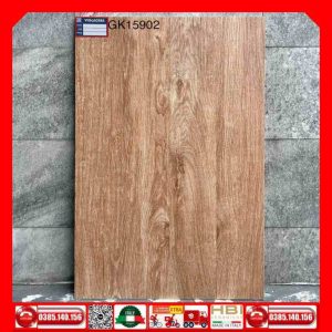 Gạch 15x90 Viglacera FL-GK15902 vân gỗ vàng