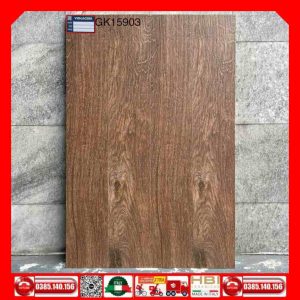 Gạch 15x90 Viglacera FL-GK15903 vân gỗ nâu