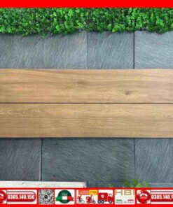 Gạch 20x120 India VIN20128 gỗ mờ