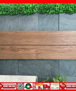 Gạch 20x120 India VIN20129 gỗ nâu