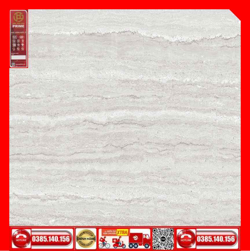 Gạch 30x30 Prime 20041 Travertino xám