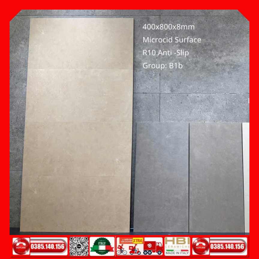 Gạch 40x80 Apodio A48AG624 kem be mờ mịn