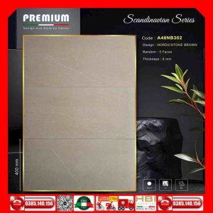 Gạch 40x80 Apodio A48NB302 kem