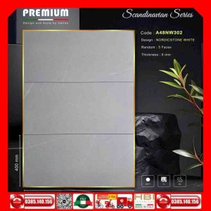 Gạch 40x80 Apodio A48NW302 xám nhạt