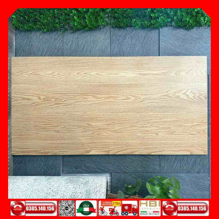 Gạch 60x120 India VINM62006 gỗ mờ vàng