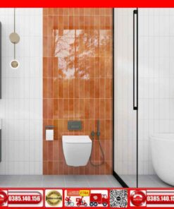 Gạch Mosacic 75x300 Prime 18903-18E03 nâu bóng