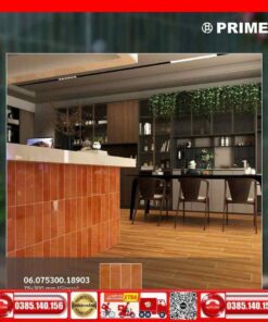 Gạch Mosacic 75x300 Prime 18903-18E03 nâu bóng