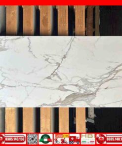 Gạch 80x160 India VIN18609 Calacatta Trắng Xám