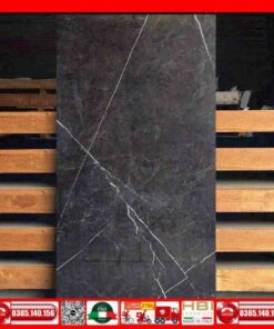 Gạch 80x160 India VIN18604 Đen Tia Chớp