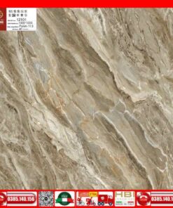 Gạch 100x100 Prime 12101 vân đá nâu đậm