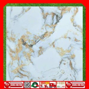 Gạch 60x60 Vinceramic PN618-P6508 vân vàng