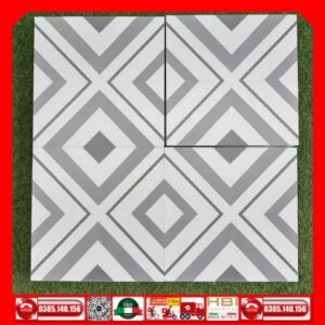 Gạch Bông 30x30 VG304 xám | Vinceramic