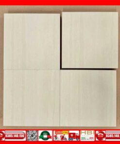 Gạch 30x30 Travertine Pinstripe-Linen kem Vinceramic