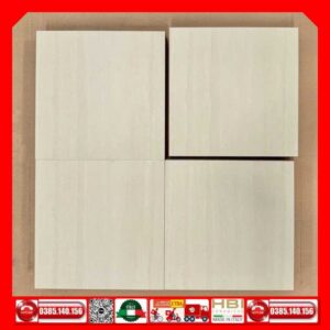Gạch 30x30 Travertine Pinstripe-Linen kem Vinceramic