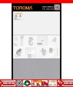 Gạch ốp tường 30x60 Toroma T36180 Vinceramic
