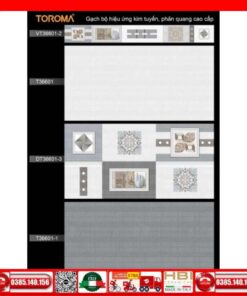 Gạch ốp tường 30x60 Toroma T36601 Vinceramic