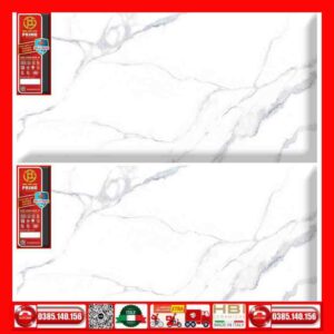 Gạch 60x120 Prime 03.600120.27300 đá Marbal trắng xám