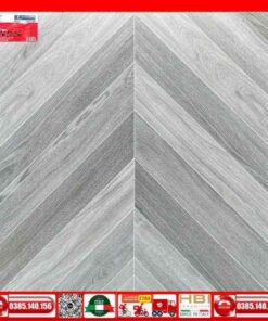 Gạch 60x60 Ý Mỹ P65096 Gỗ Xương Cá Xám