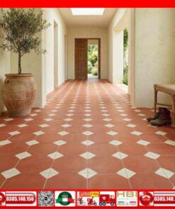 Gạch bông 30x30 cổ điển KB003 nâu