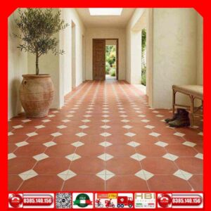 Gạch bông 30x30 cổ điển KB003 nâu