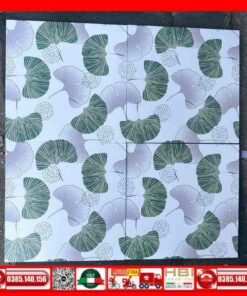 Gạch bông 30x30 cổ điển VIN30617 lá xanh