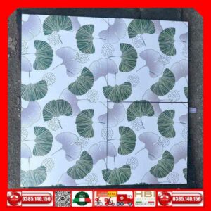 Gạch bông 30x30 cổ điển VIN30617 lá xanh