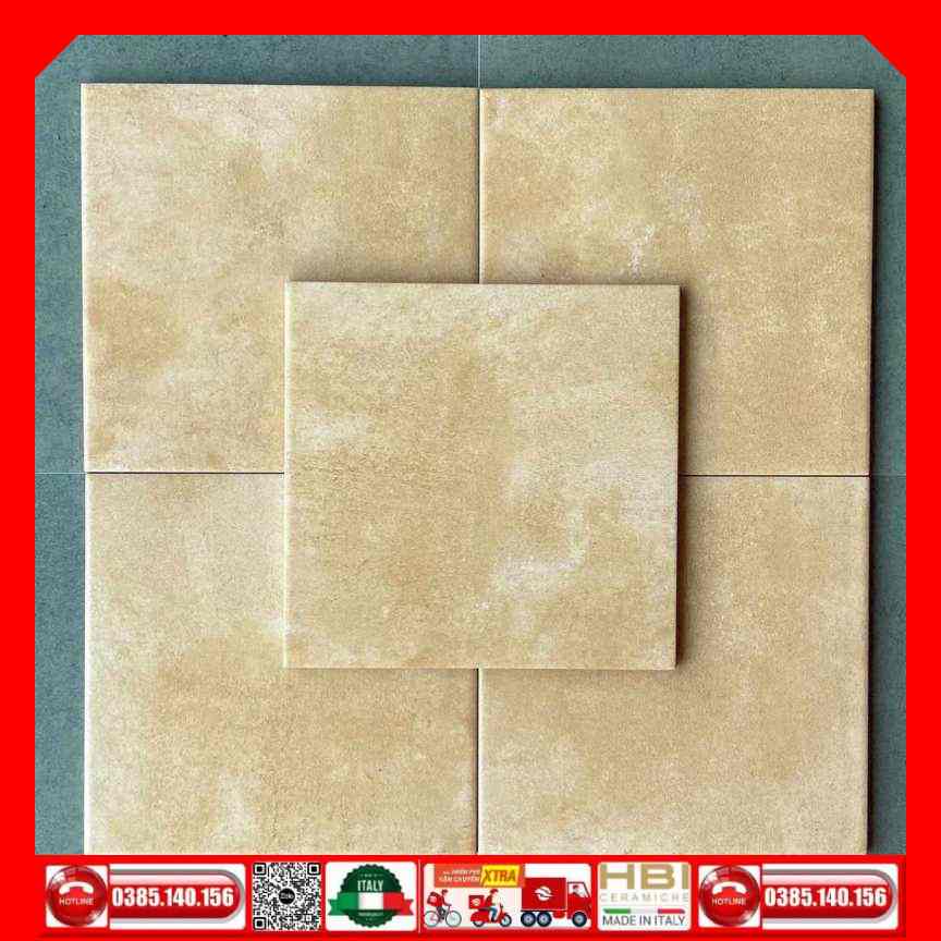 Gạch bông 30x30 cổ điển VIN3193 vàng be
