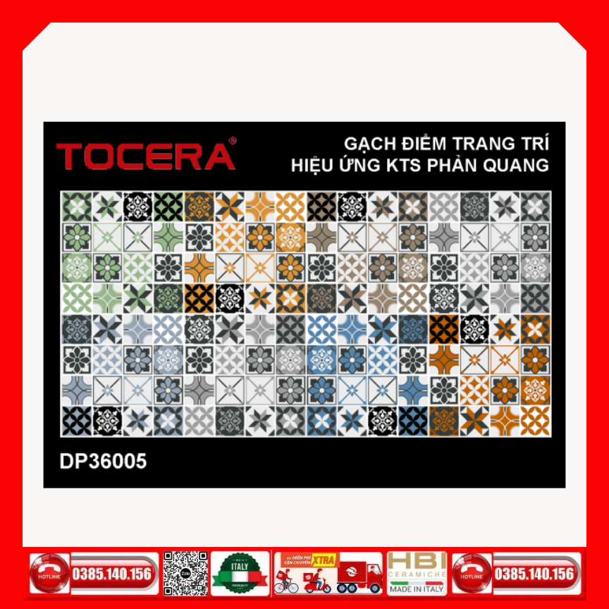 Gạch 30x60 Tocera DP36005 Điểm Trang Trí