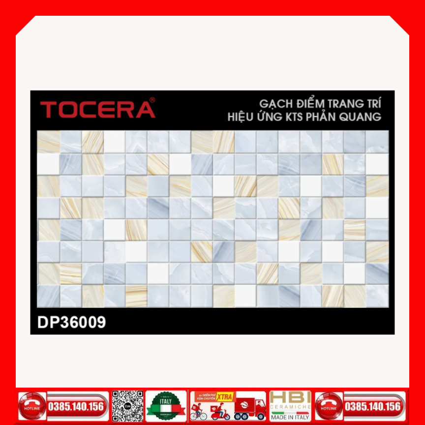 Gạch 30x60 Tocera DP36009 Điểm Trang Trí