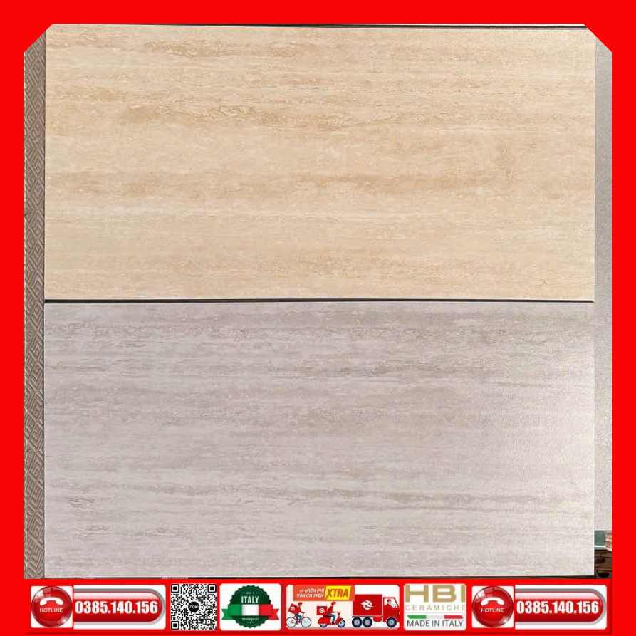 Gạch 30x60 Travertina VIN36002TX xám mịn