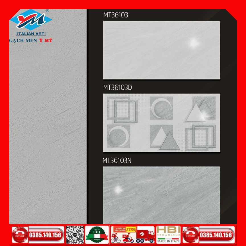Gạch 30x60 Ý Mỹ MT36103D