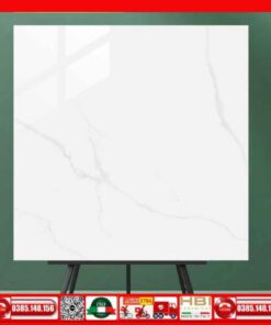 Gạch 80x80 Ý Mỹ F88064R Trắng Xám