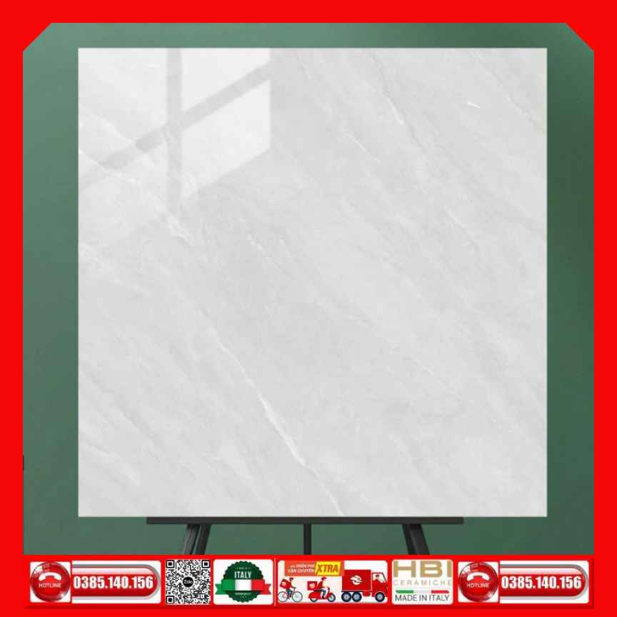 Gạch 80x80 Ý Mỹ P88148R xám bóng