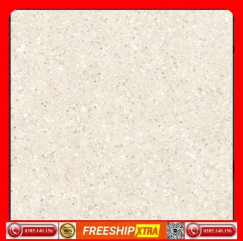 Gạch 60x60 Prime 09249 Terrazzo đá mờ màu vàng